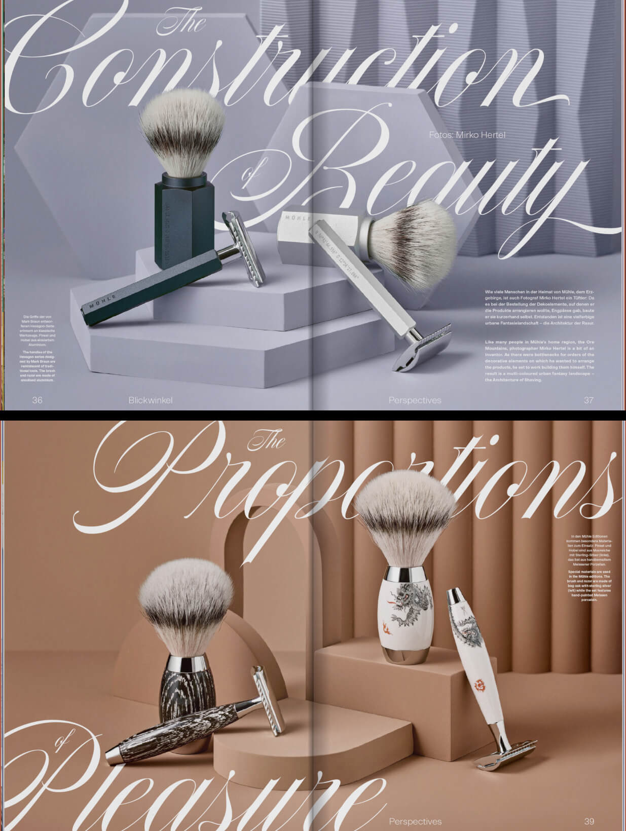 The magazine for shaving and culture